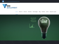 VWebDevelopment website screenshot