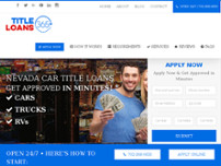 Title Loans 365 website screenshot