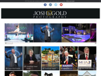 Josh Gold Photography website screenshot