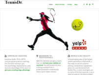 TennisDr website screenshot