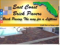 East Coast Pavers LLC website screenshot