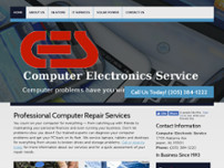 Computer Electronic Service website screenshot