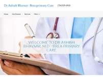 Brea Primary Care website screenshot
