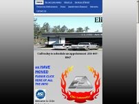 Elite Automotive LLC website screenshot