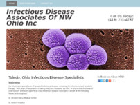 Infectious Disease Associates Of NW Ohio Inc website screenshot