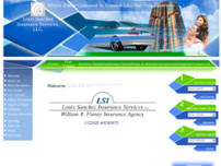 Louis Sanchez Insurance Services LLC website screenshot