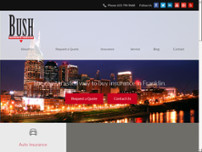 Bush Insurance & Financial Services - Bush, Milliken, Vaughn Insurance website screenshot