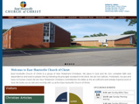 Church of Christ East Huntsville website screenshot