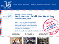 West Bay Academy website screenshot
