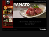 Yamato Steak House website screenshot