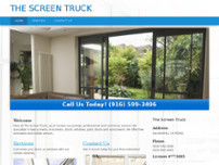 The Screen Truck website screenshot