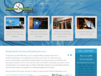 Anytime Plumbing website screenshot