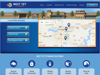 Best Yet Storage website screenshot