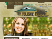 Midlands Dental Partnership website screenshot