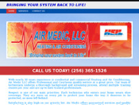 Air Medic website screenshot