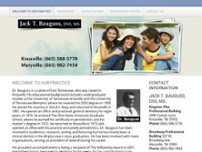 Bauguss, Jack T DDS MS FACD Jr DDS MS website screenshot