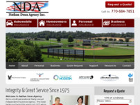 Nathan Dean Agency, Inc. website screenshot