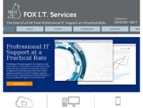 Fox I.T. Services website screenshot
