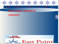 East Point Physical Therapy website screenshot