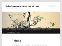 Julia Spannaus website screenshot