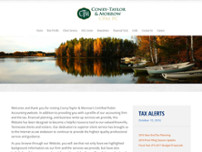 Conry -Taylor & Morrow CPA's PC website screenshot