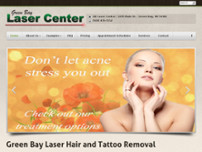 Green Bay Laser Center website screenshot
