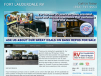 Fort Lauderdale RV website screenshot