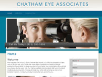 Chatham Eye Associates website screenshot