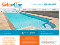 Swimline Pool Products website screenshot