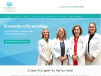 Website Screenshot Brownsboro Dermatology