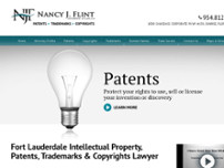 Nancy J. Flint, Attorney At Law, P.A. website screenshot