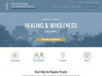 Christian Counseling Center Of First Presbyterian Church website screenshot
