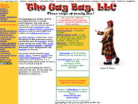 Gag Bag LLC website screenshot