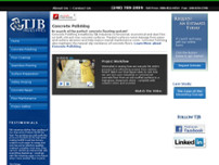 TJB Industries website screenshot