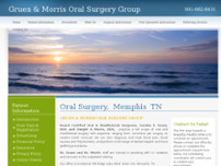 Gruen And Morris Oral Surgery Group website screenshot