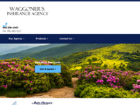 Waggoner's Insurance Agency website screenshot