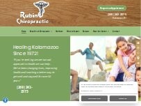 Website Screenshot Rubin Chiropractic