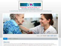 Absolute Caring Services, LLC website screenshot