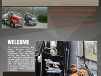 Bill Marek Excavating & Septic Systems LLC website screenshot