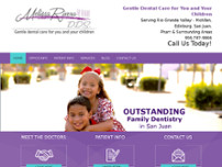 Melissa Rivera, DDS PA - Family Dental Care website screenshot