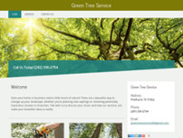 Green Tree Service website screenshot