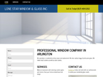 Lone Star Window & Glass Inc website screenshot