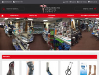 Bergenline Medical Supplies website screenshot