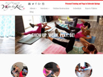 Personal Training & Yoga by Kara website screenshot