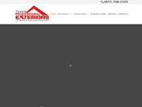 Texas Professional Exteriors website screenshot