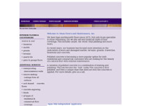 Texas Floors & Maintenance website screenshot