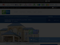 Holiday Inn Express of Fenton website screenshot