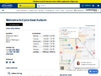 Website Screenshot Cycle Gear