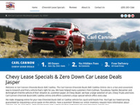 Screenshot for http://www.chevroletleasealabama.com/