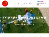 Website Screenshot ER Construction